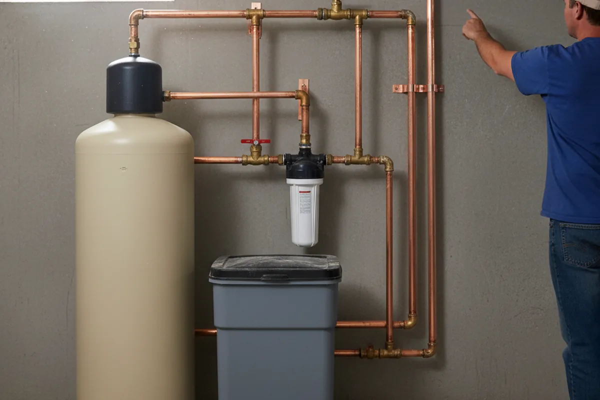 Whole-house water treatment system installed in Ashby